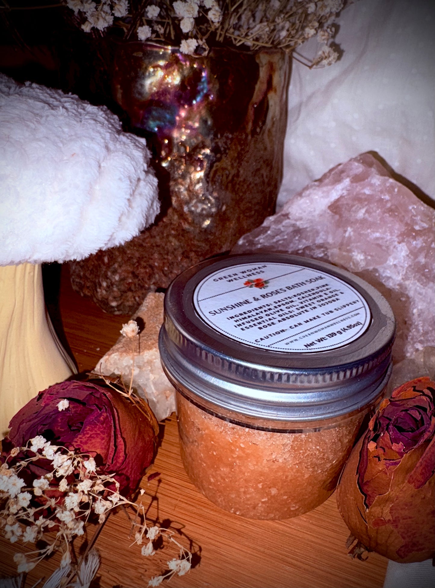 Sunshine & Roses Bath Salt