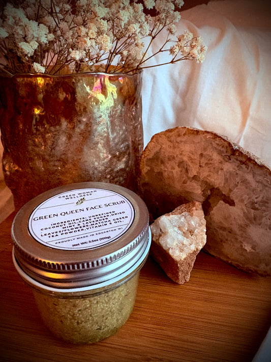 Green Queen Face Scrub