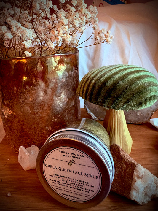 Green Queen Face Scrub