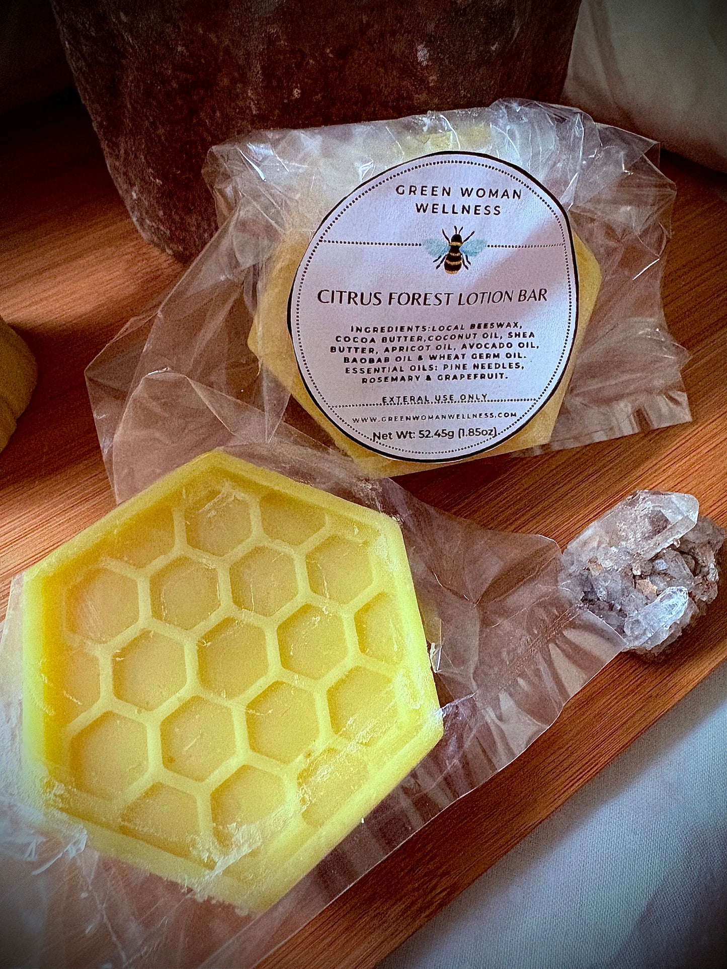 Citrus Forest Lotion Bars